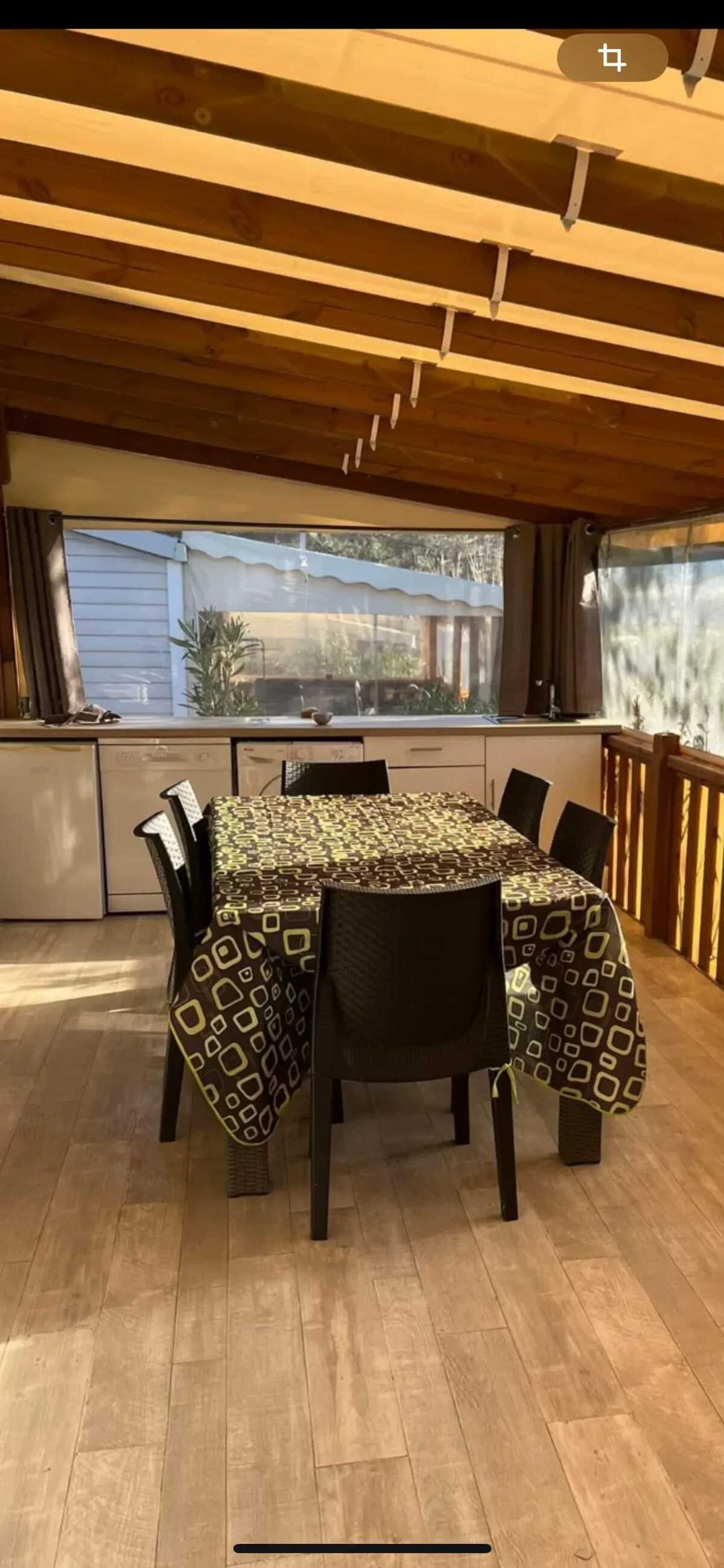 Bungalow 8 personnes à Puget-sur-Argens, piscine et terrasse - Photo 23
