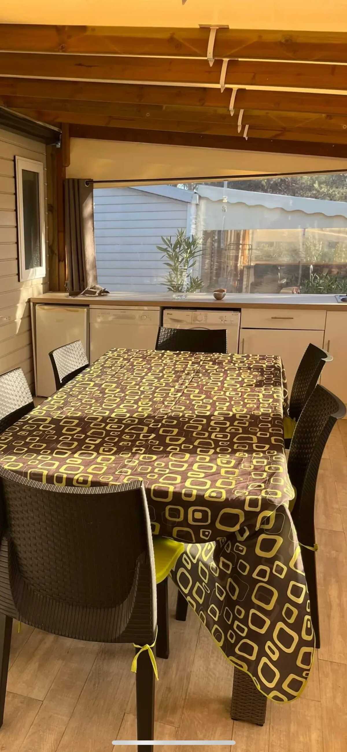 Bungalow 8 personnes à Puget-sur-Argens, piscine et terrasse - Photo 25