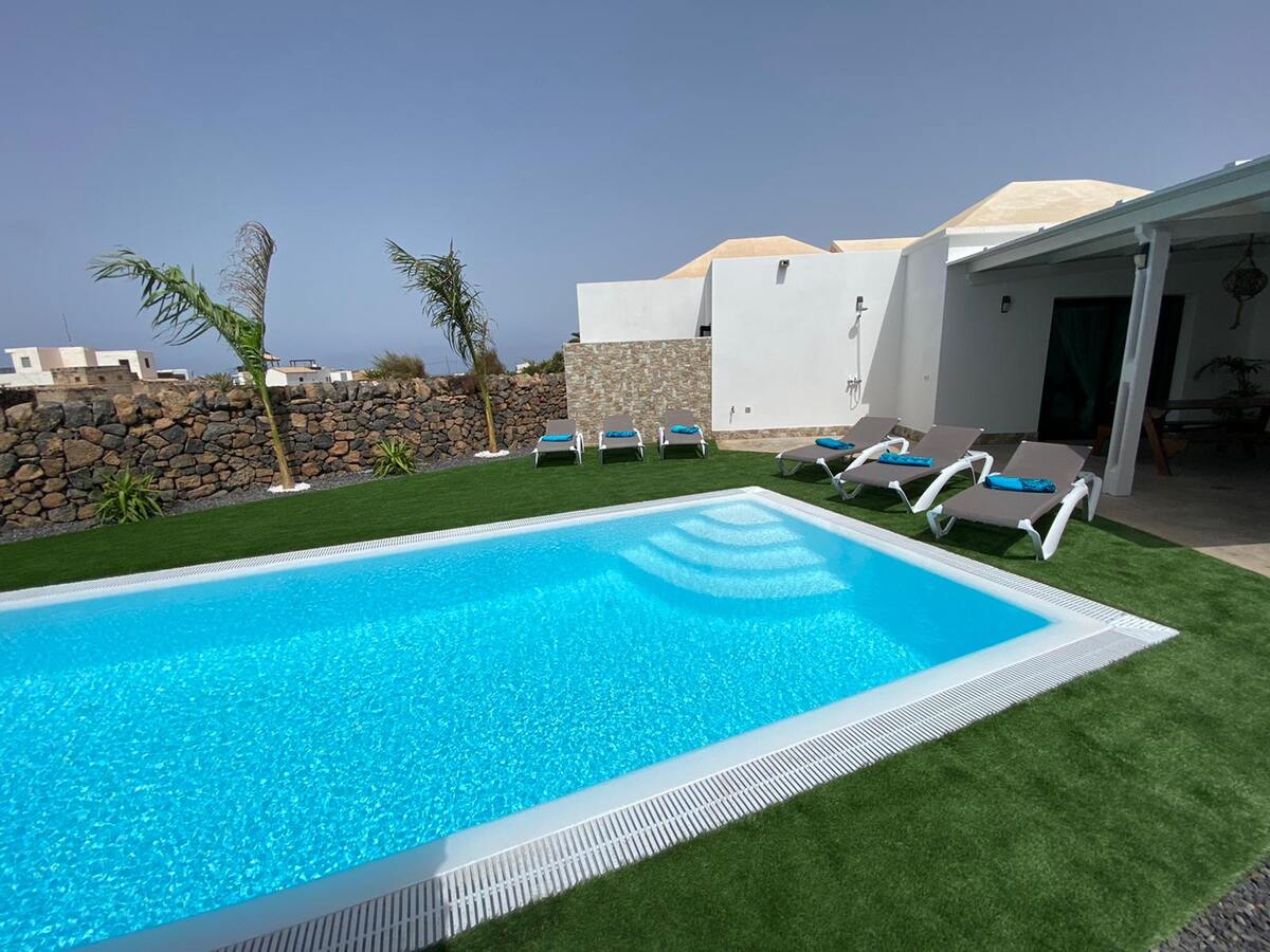Villa 6 pers. piscine chauffable, vue mer et montagnes - Photo 1