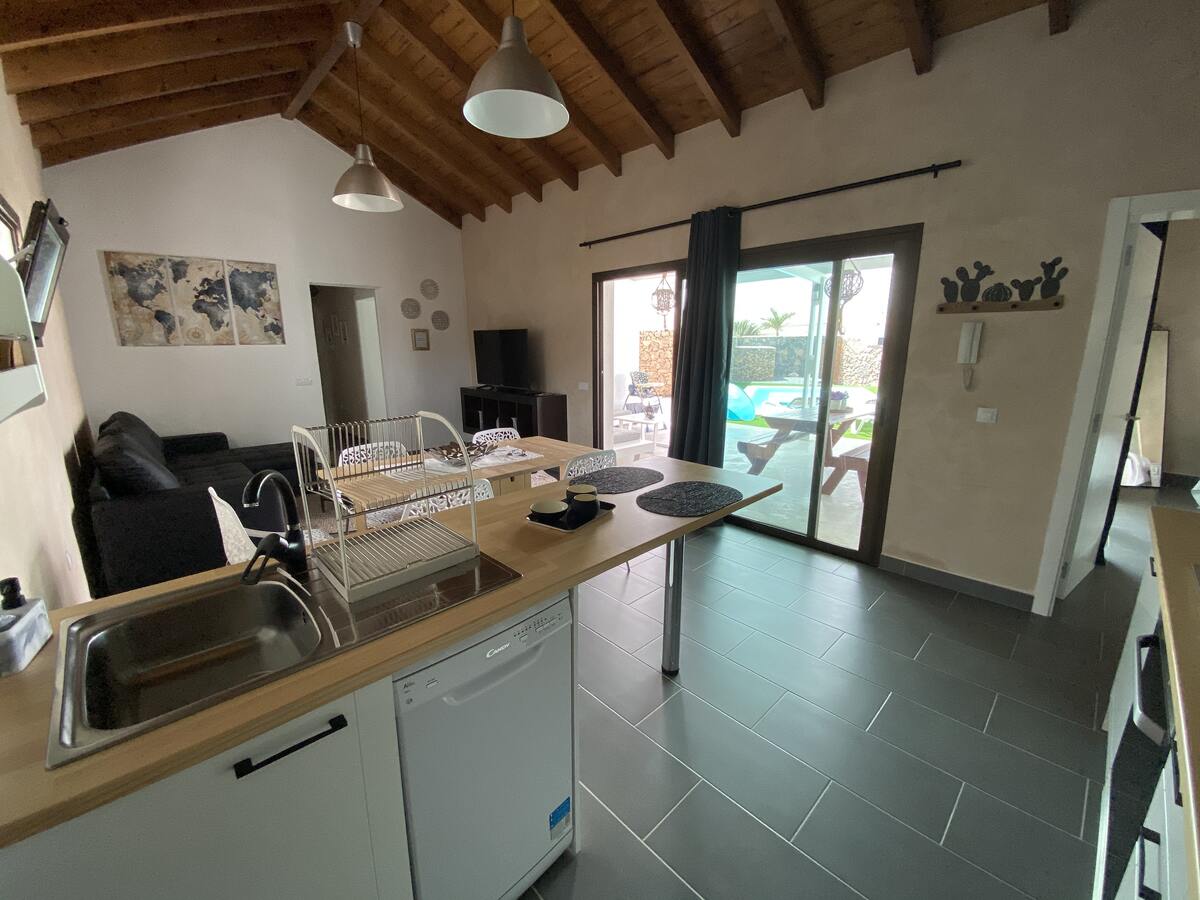 Villa 6 pers. piscine chauffable, vue mer et montagnes - Photo 7