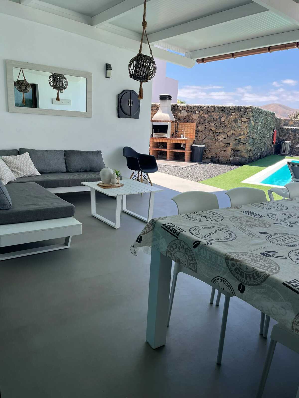 Villa 6 pers. piscine chauffable, vue mer et montagnes - Photo 46