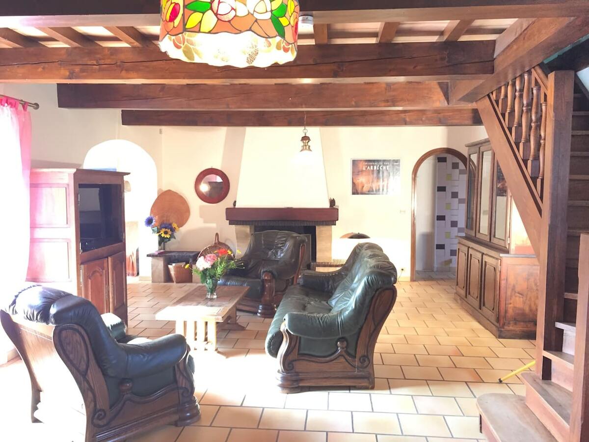 Maison 9 pers. à Cruas, piscine et vue montagne - Photo 3