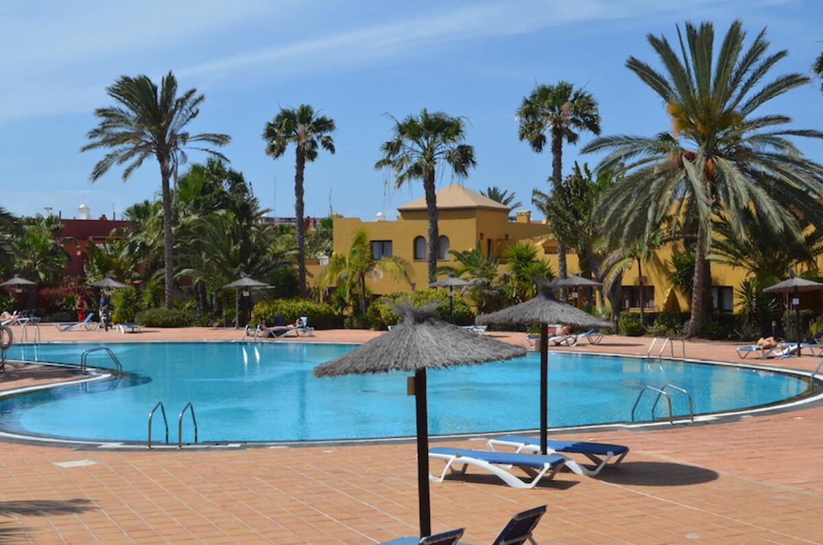 Appartement 4 personnes à Corralejo, piscine toute l'année - Photo 2