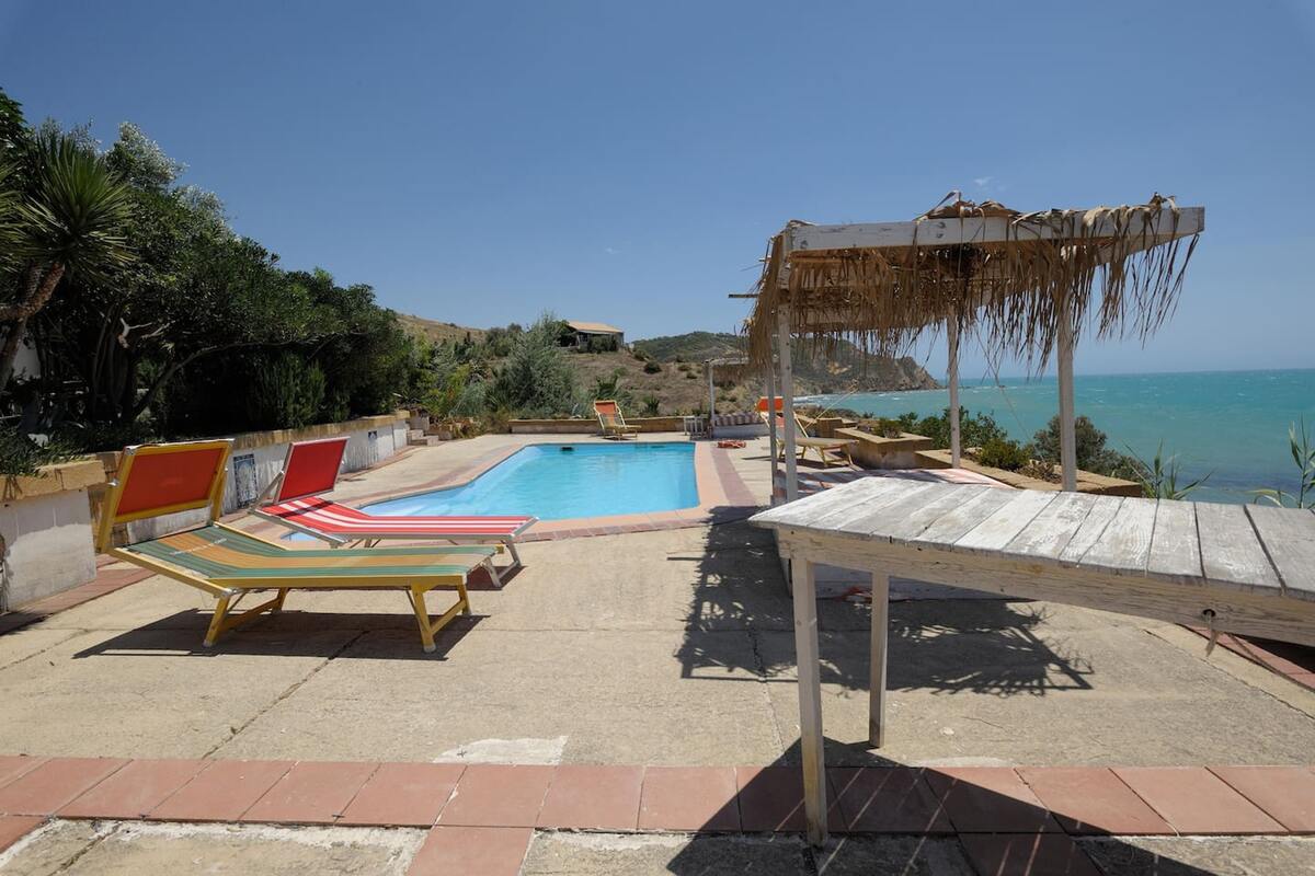 Appartement 55 m² vue mer à Realmonte, piscine & terrasse - Photo 1