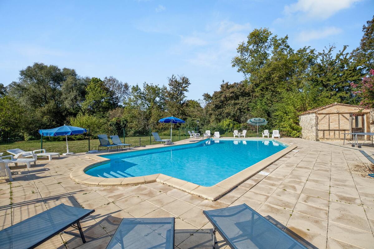 Maison 6 chambres Thenac, piscine privée 16 personnes - Photo 1