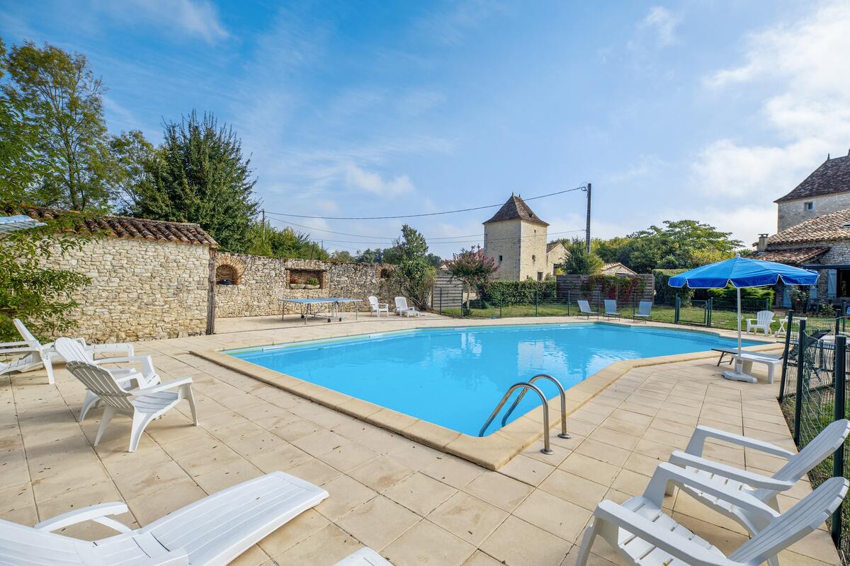 Maison 6 chambres Thenac, piscine privée 16 personnes - Photo 8