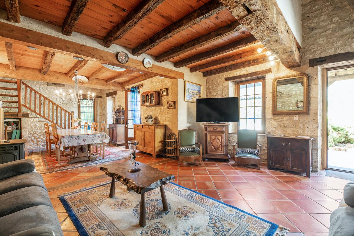 Maison 6 chambres Thenac, piscine privée 16 personnes - Photo 10
