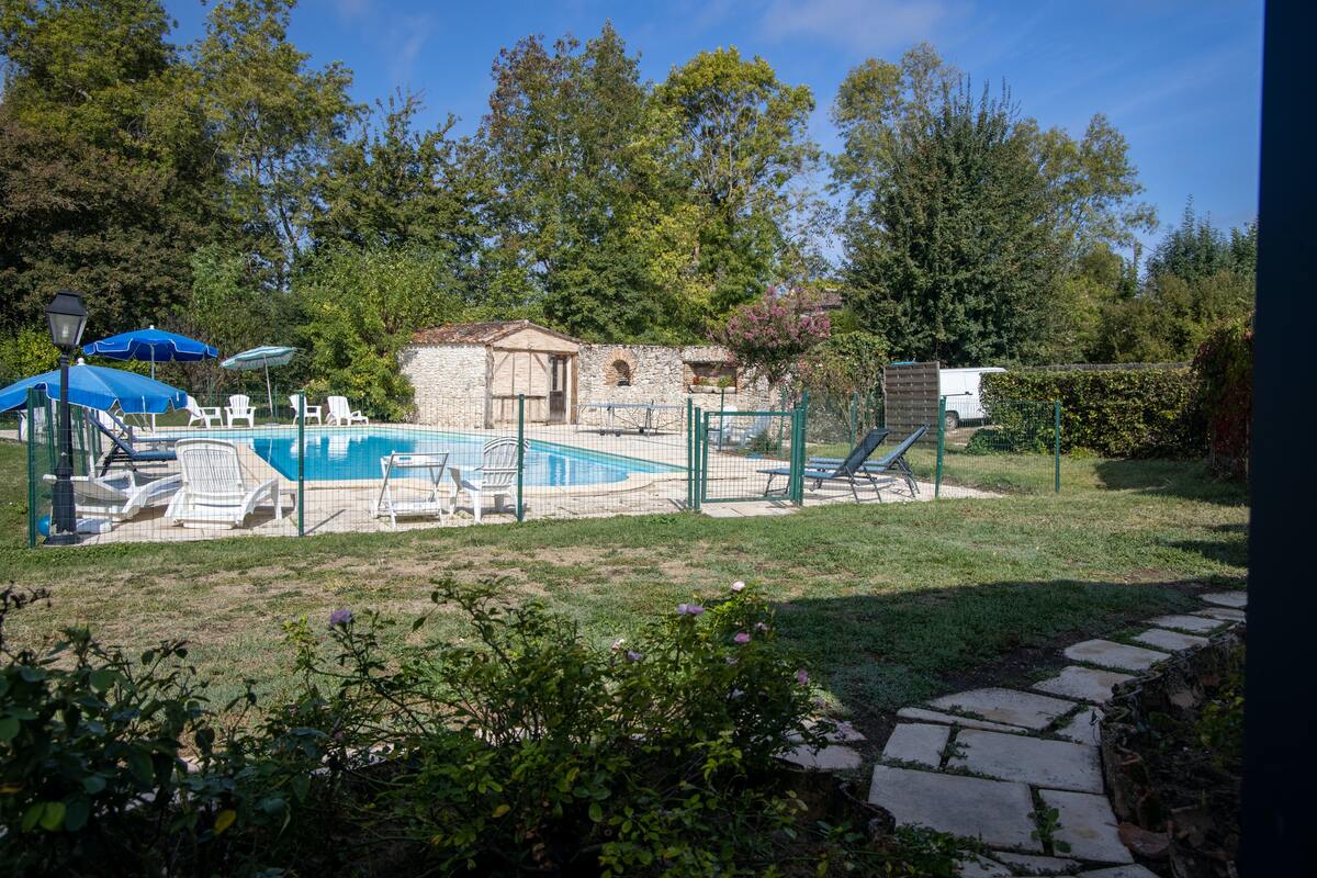 Maison 6 chambres Thenac, piscine privée 16 personnes - Photo 26