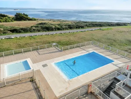 Appartement vue mer et piscine à Guidel - 42m² - Tennis - Photo 1