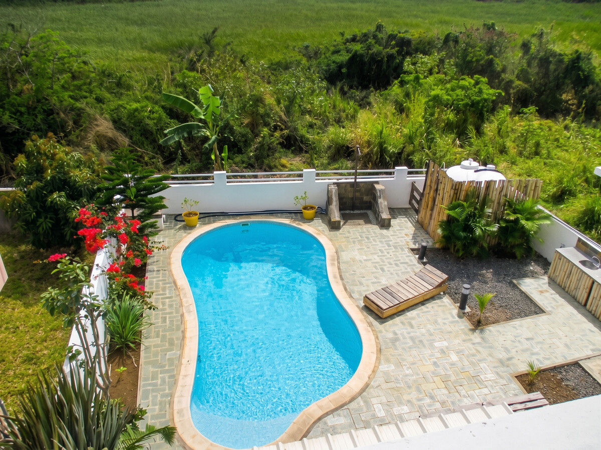 Appartement moderne à Pereybère avec vue piscine, 4 pers. - Photo 3