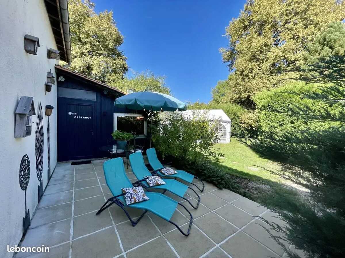 Villa 3 étoiles à Arsac : piscine privée, 3 chambres pour 8 - Photo 46