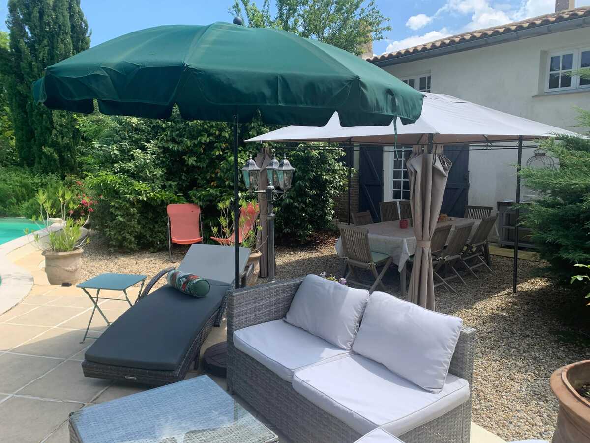 Villa 3 étoiles à Arsac : piscine privée, 3 chambres pour 8 - Photo 55