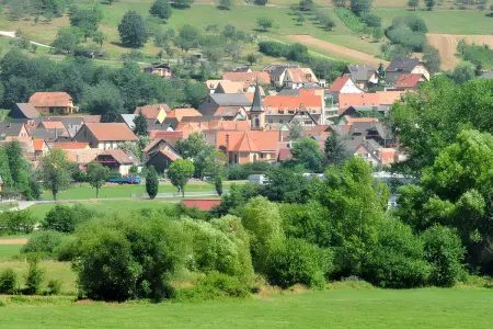 Maison charmante avec vue sur la montagne à Triembach-au-Val - Photo 11