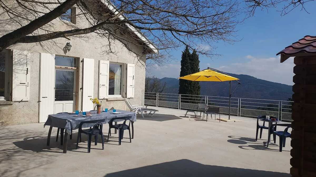 Gîte 150 m² avec vue montagne et jardin à Plan-de-Baix - Photo 2