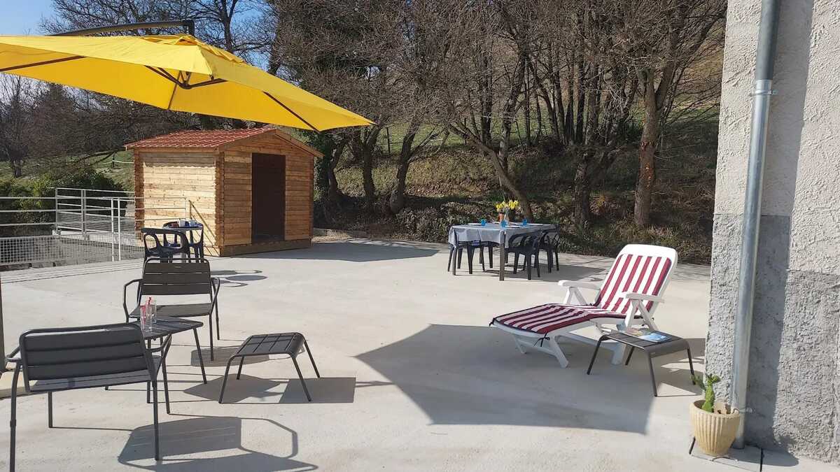 Gîte 150 m² avec vue montagne et jardin à Plan-de-Baix - Photo 6