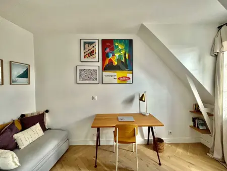 Appartement cosy à Paris 130 m² avec projecteur ! - Photo 2