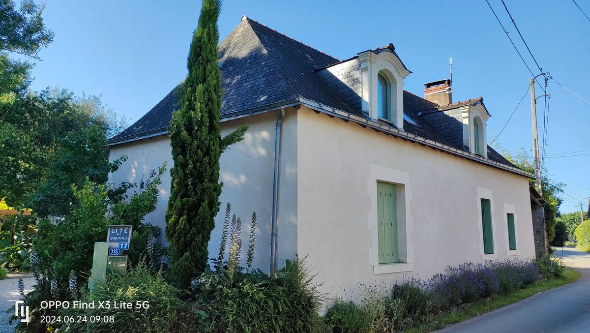 Maison 140 m² pour 9 pers. à Denée, jardin et loisirs - Photo 2