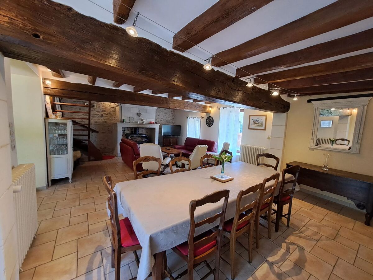 Maison 140 m² pour 9 pers. à Denée, jardin et loisirs - Photo 5