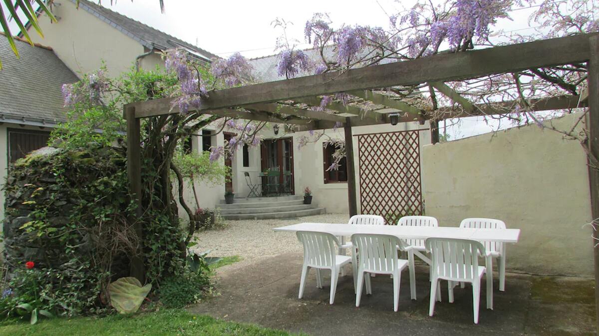 Maison 140 m² pour 9 pers. à Denée, jardin et loisirs - Photo 26