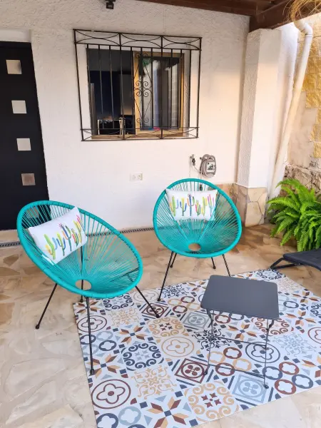 Villa ensoleillée à Dénia avec piscine privée et vue mer : photo 14
