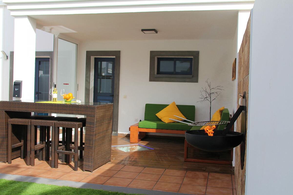 Villa 120 m² Playa Blanca, piscine privée toute l'année - Photo 10