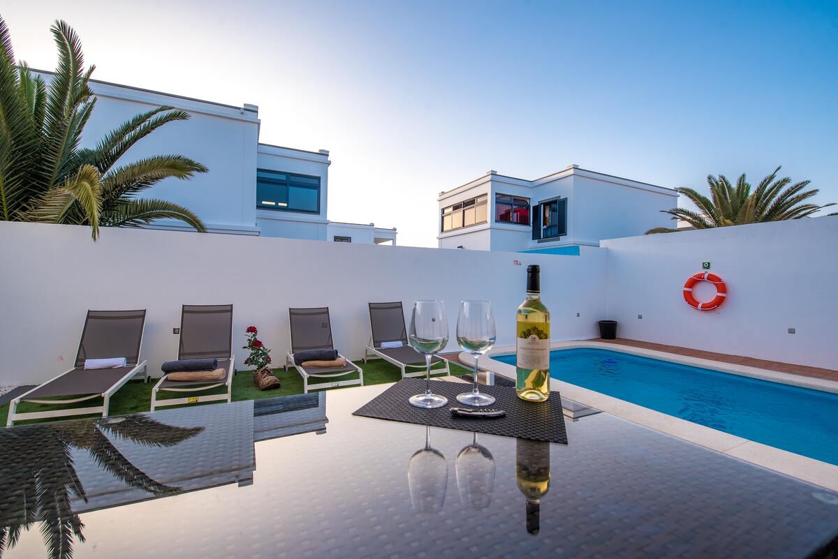 Villa 120 m² Playa Blanca, piscine privée toute l'année - Photo 23