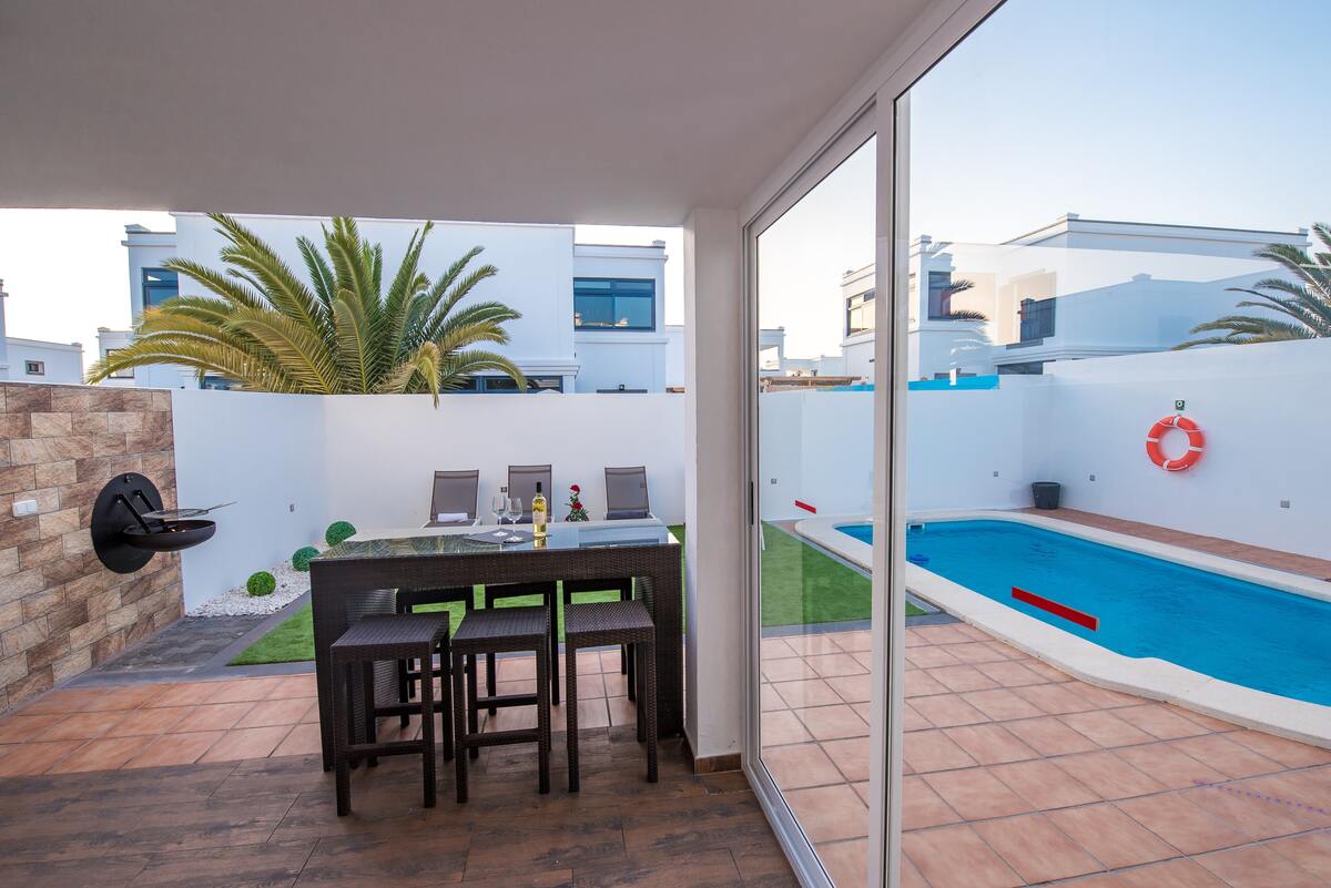 Villa 120 m² Playa Blanca, piscine privée toute l'année - Photo 52