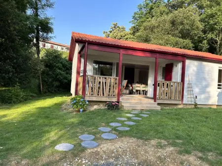 Chalet avec spa et piscine partagée à Hasparren, 3 chambres : photo 2