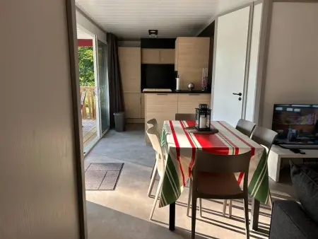Chalet avec spa et piscine partagée à Hasparren, 3 chambres : photo 11