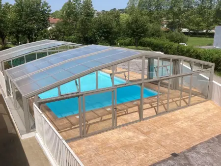 Chalet avec spa et piscine partagée à Hasparren, 3 chambres : photo 20