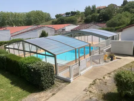 Chalet avec spa et piscine partagée à Hasparren, 3 chambres : photo 21