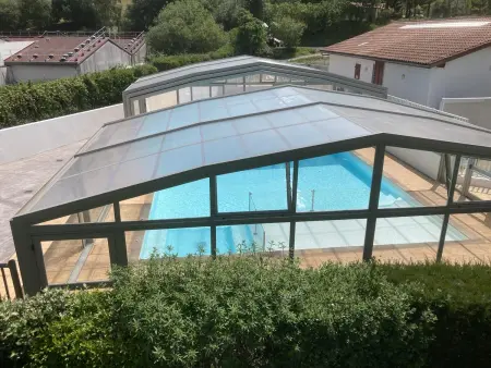 Chalet avec spa et piscine partagée à Hasparren, 3 chambres : photo 22