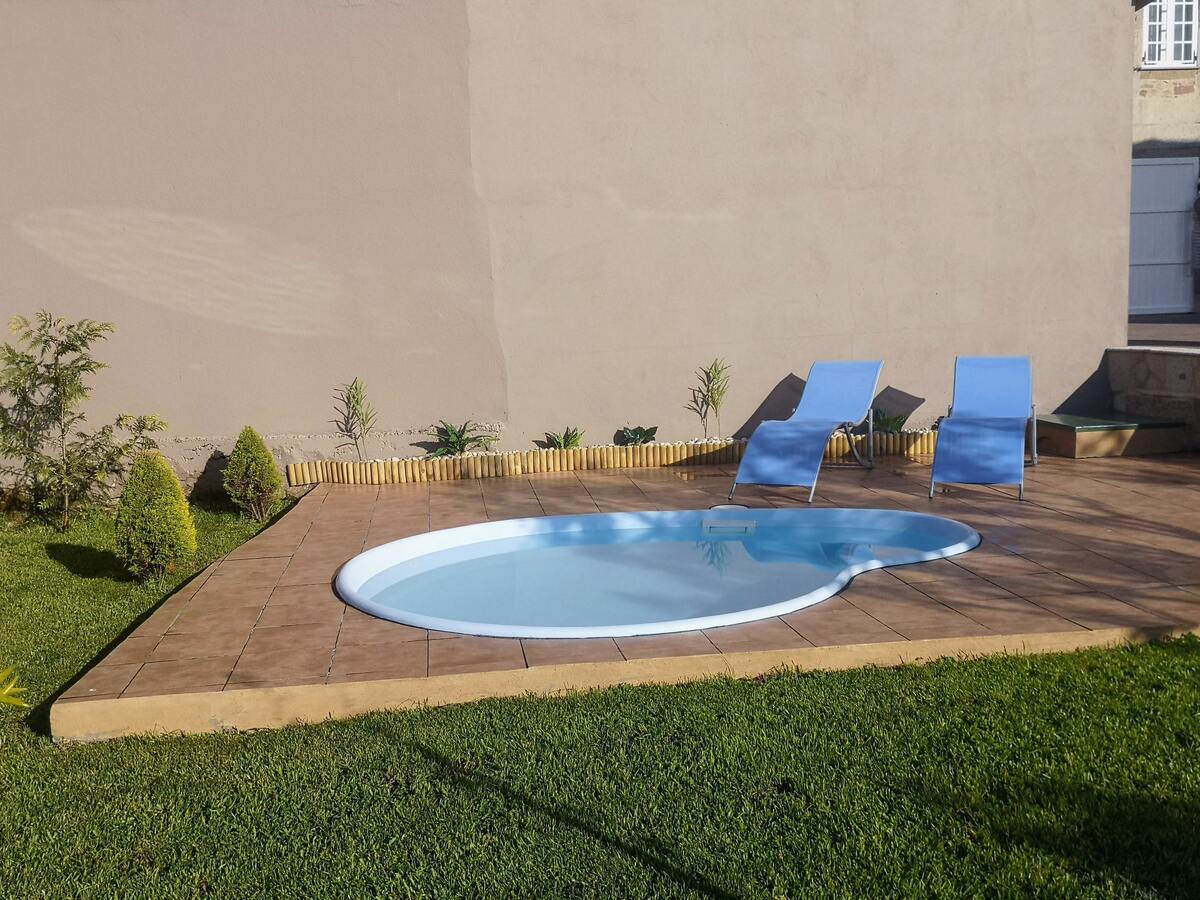 Maison 4 chambres Esteiro avec piscine enfants et jardin - Photo 35