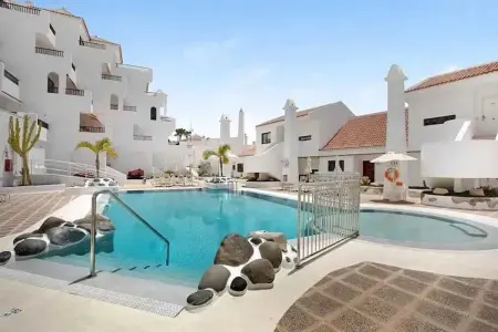 Appartement 130 m² avec piscine partagée, vue mer, Costa Adeje : photo 2