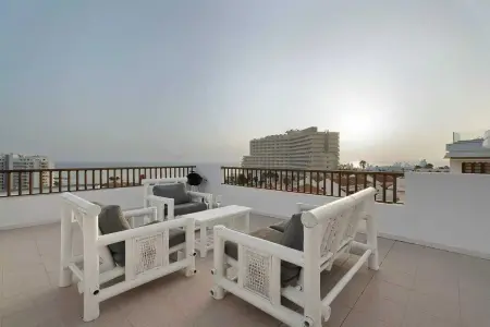 Appartement 130 m² avec piscine partagée, vue mer, Costa Adeje : photo 5