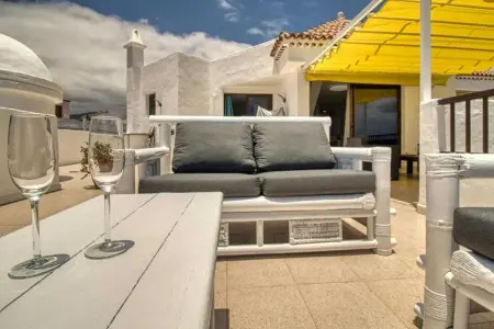 Appartement 130 m² avec piscine partagée, vue mer, Costa Adeje : photo 28