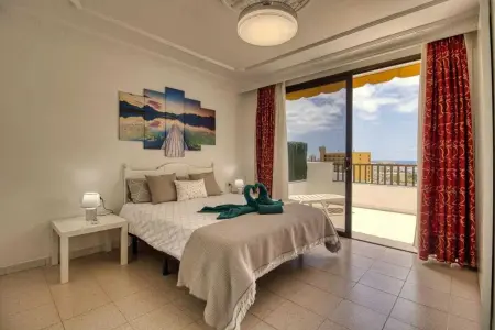 Appartement 130 m² avec piscine partagée, vue mer, Costa Adeje : photo 34