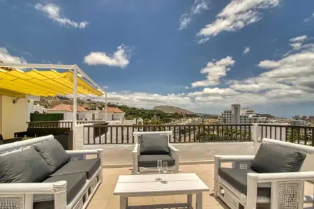 Appartement 130 m² avec piscine partagée, vue mer, Costa Adeje : photo 37