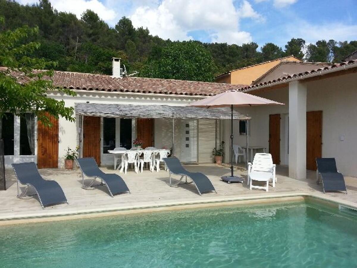 Villa 8 pers. Le Beaucet : piscine privée & terrasse - Photo 2