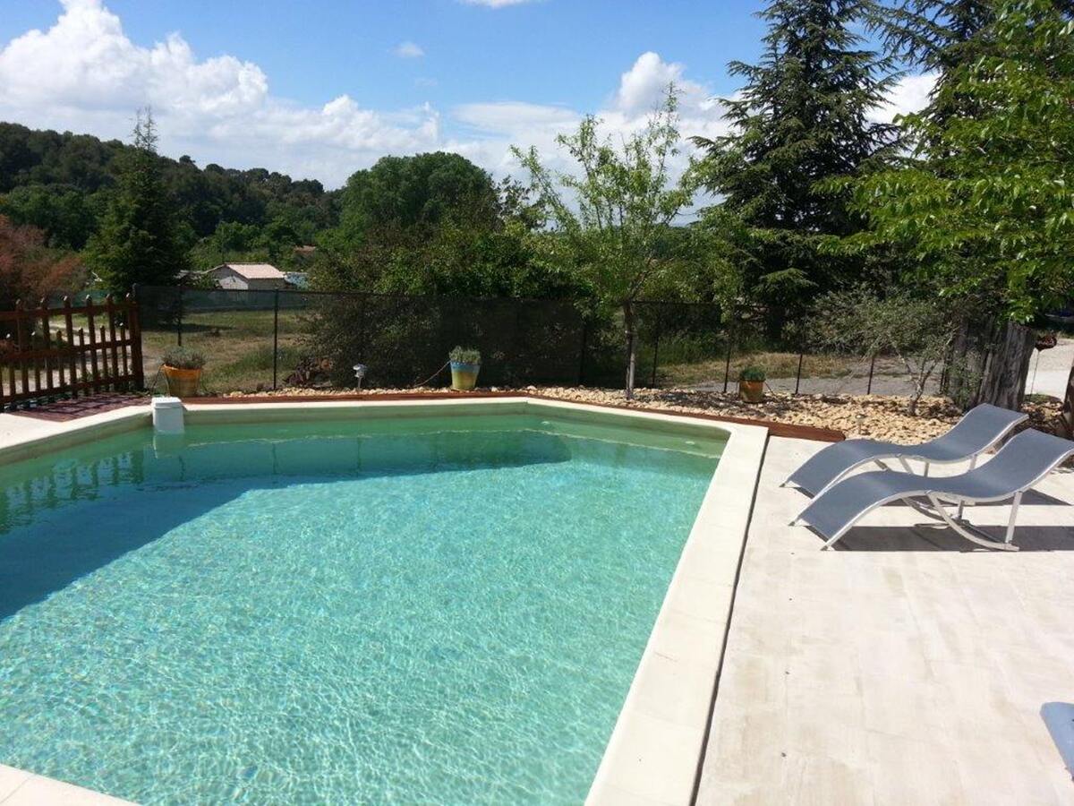 Villa 8 pers. Le Beaucet : piscine privée & terrasse - Photo 5
