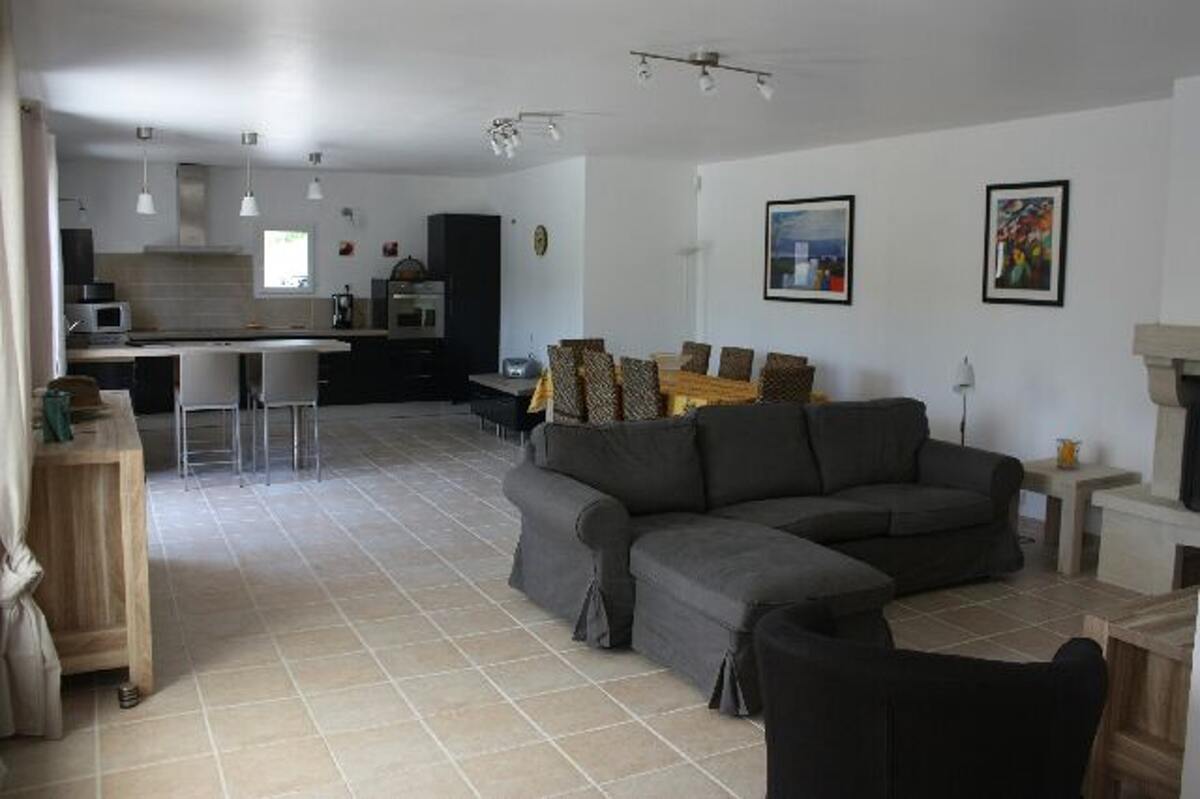 Villa 8 pers. Le Beaucet : piscine privée & terrasse - Photo 7