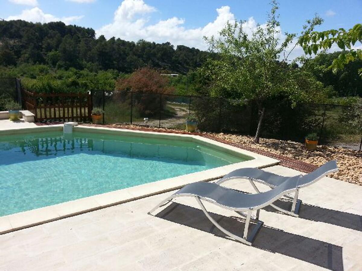Villa 8 pers. Le Beaucet : piscine privée & terrasse - Photo 19