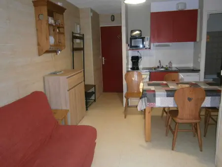 Appartement 28 m² vue montagne au Dévoluy, terrasse et local à skis : photo 3