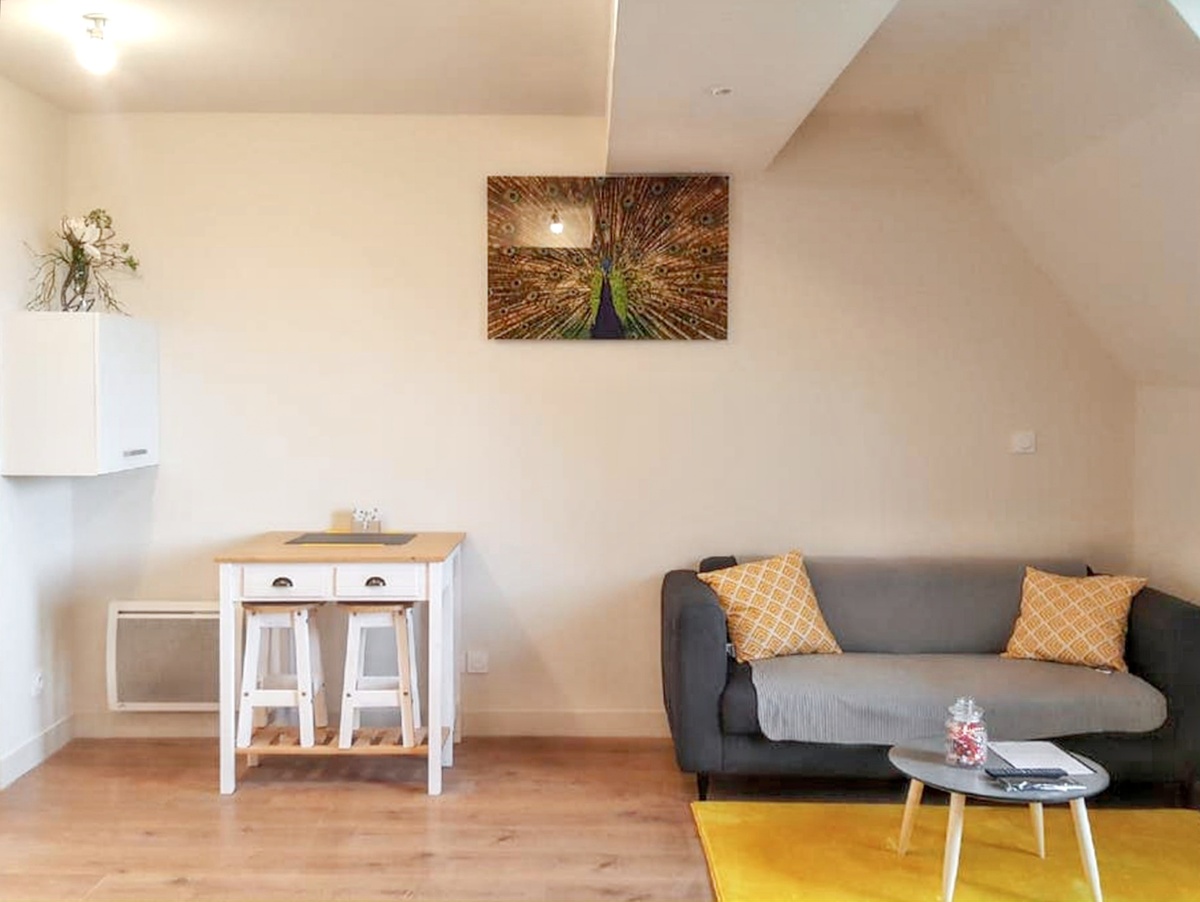 Studio 30 m² à Abondant, terrasse avec vue jardin - Photo 4