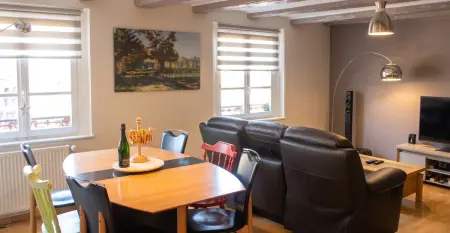Appartement avec cheminée et terrasse à Eguisheim, 110 m², 8 personnes : photo 2