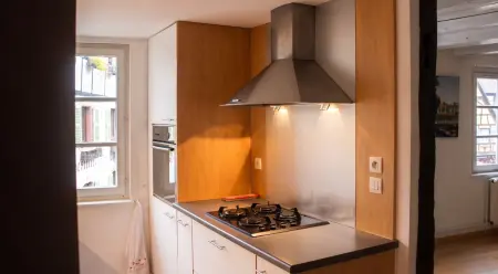 Appartement avec cheminée et terrasse à Eguisheim, 110 m², 8 personnes : photo 4