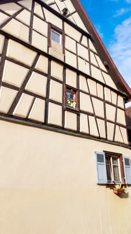 Appartement avec cheminée et terrasse à Eguisheim, 110 m², 8 personnes : photo 13