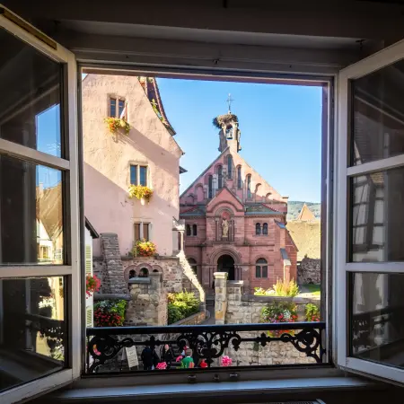 Appartement avec cheminée et terrasse à Eguisheim, 110 m², 8 personnes : photo 18