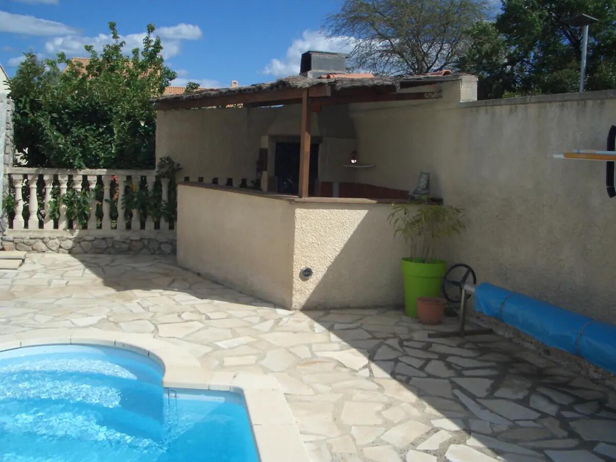 Villa 6 personnes Poussan, piscine ouverte toute l'année - Photo 5