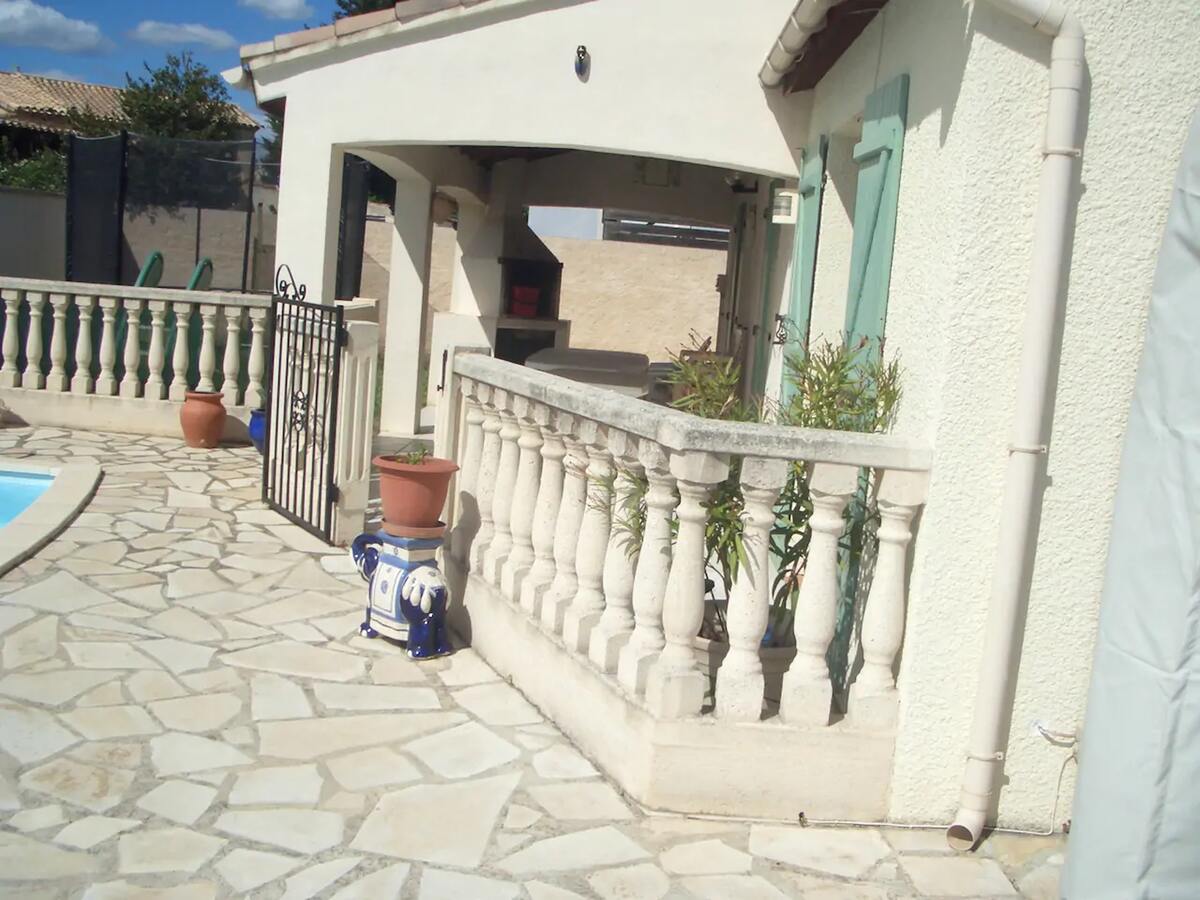 Villa 6 personnes Poussan, piscine ouverte toute l'année - Photo 16